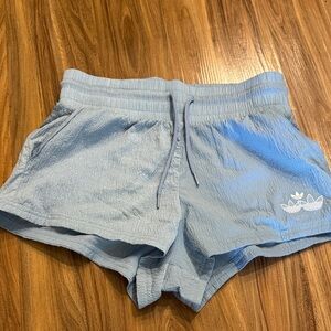 Adidas Women's Sky Blue Athletic Shorts